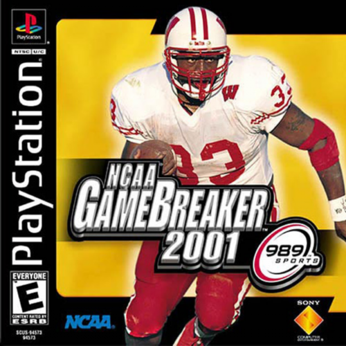 NCAA GameBreaker 2001 (USA) Cover